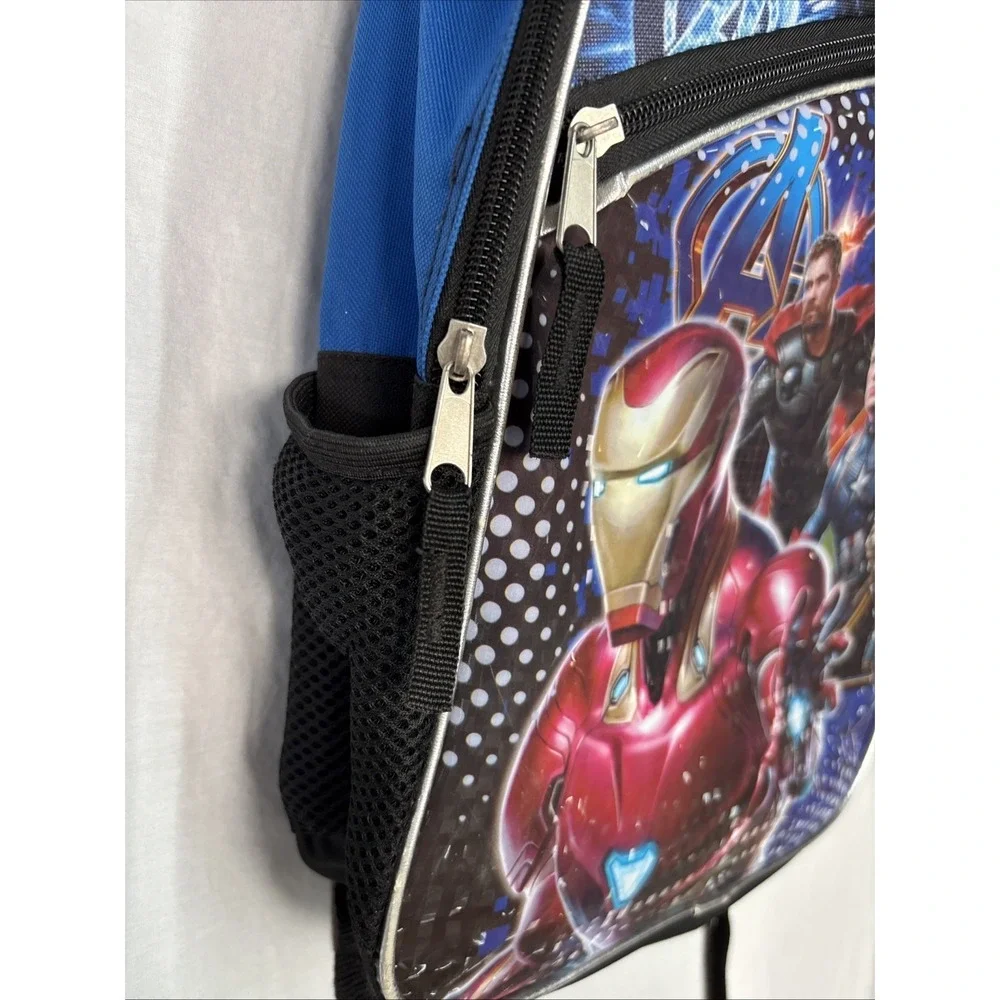 Marvel Avengers‎ Super Heros Youth Boys Backpack Blue/Black